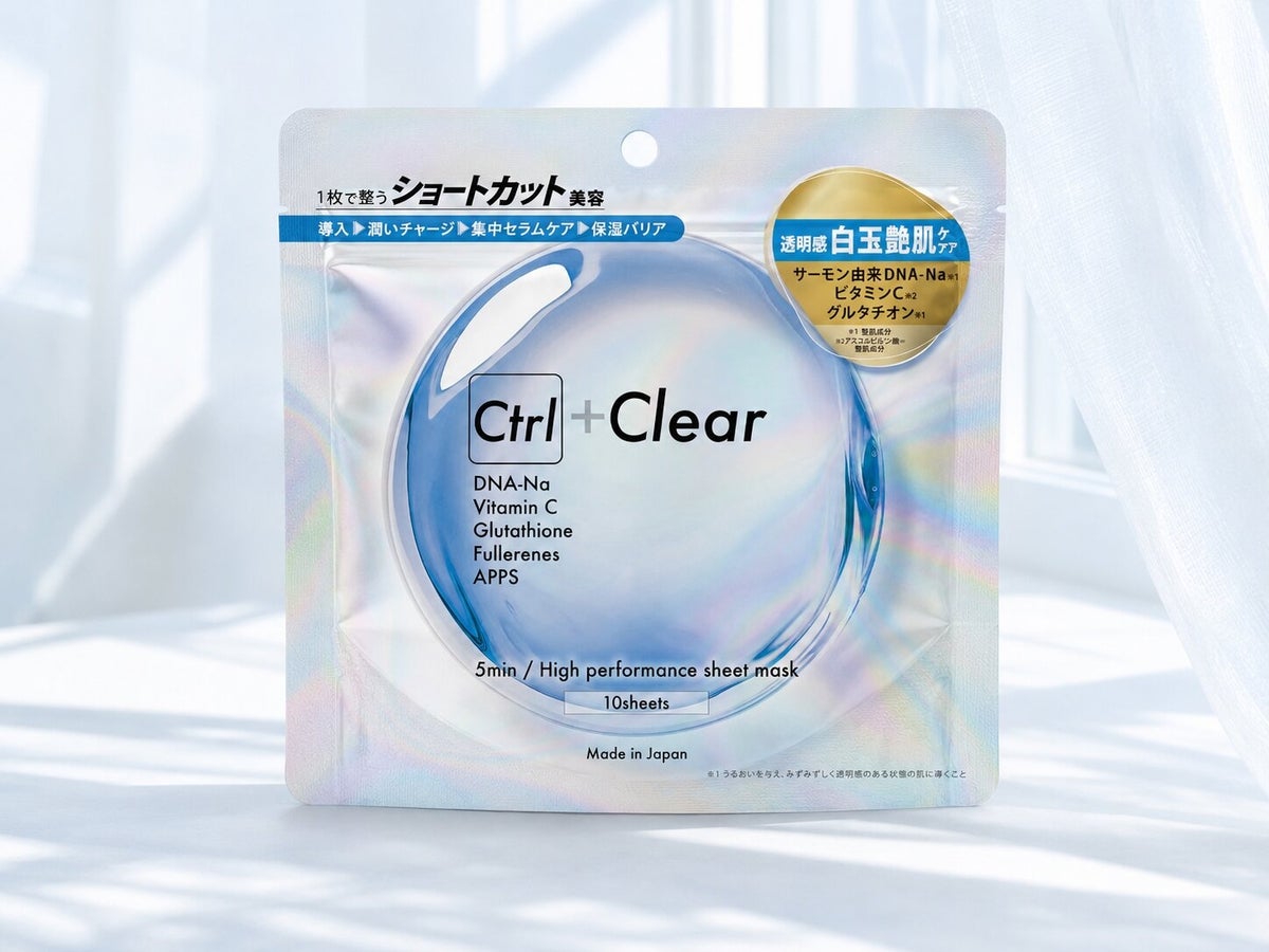 フェイスマスク Ctrl+クリアの公式ビジュアル